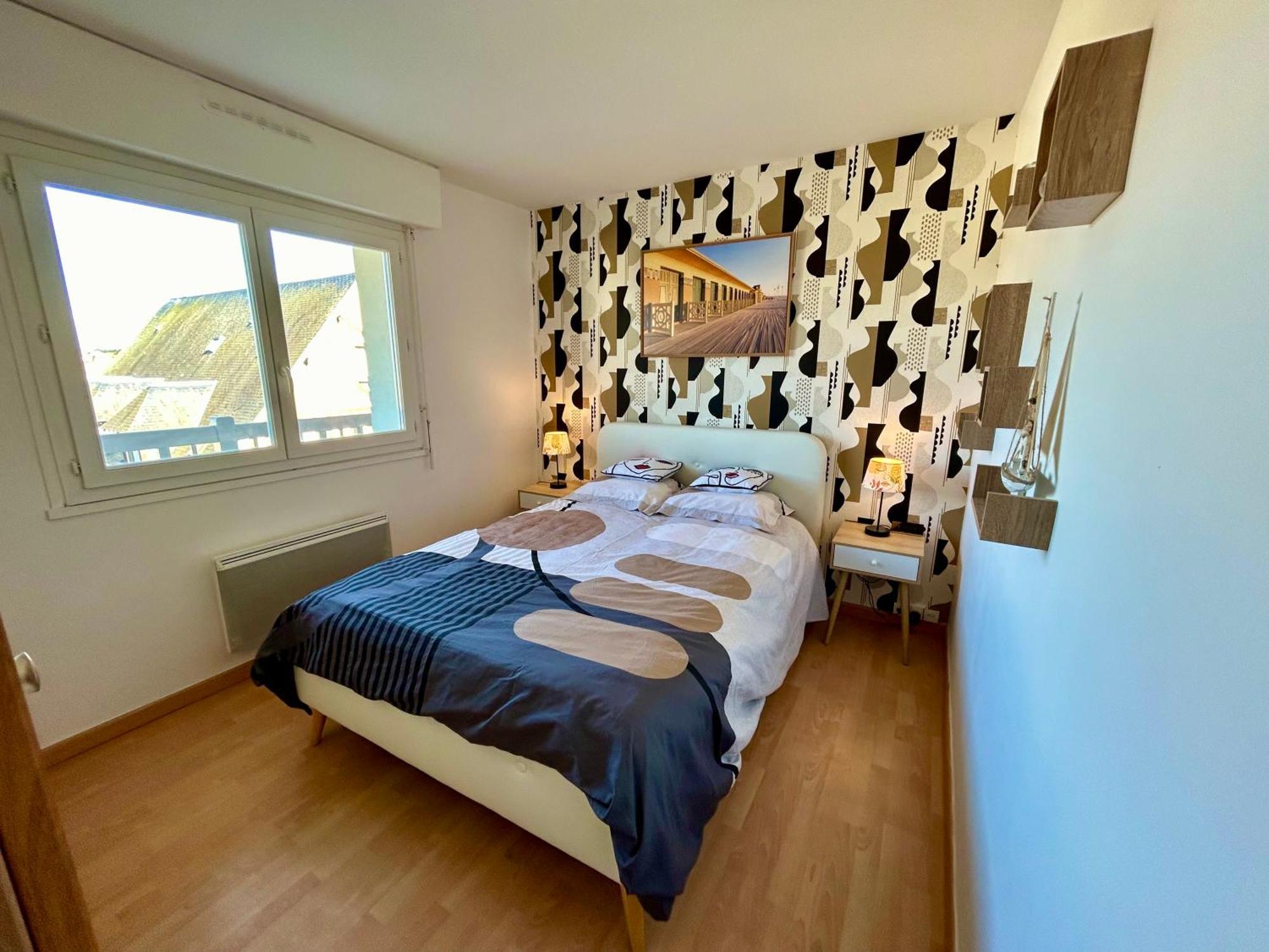 Appartement Vue Mer - 30 M De La Plage - 5 Minutes A Pied Du Centre Ville Et Du Casino Villers-sur-Mer Kültér fotó