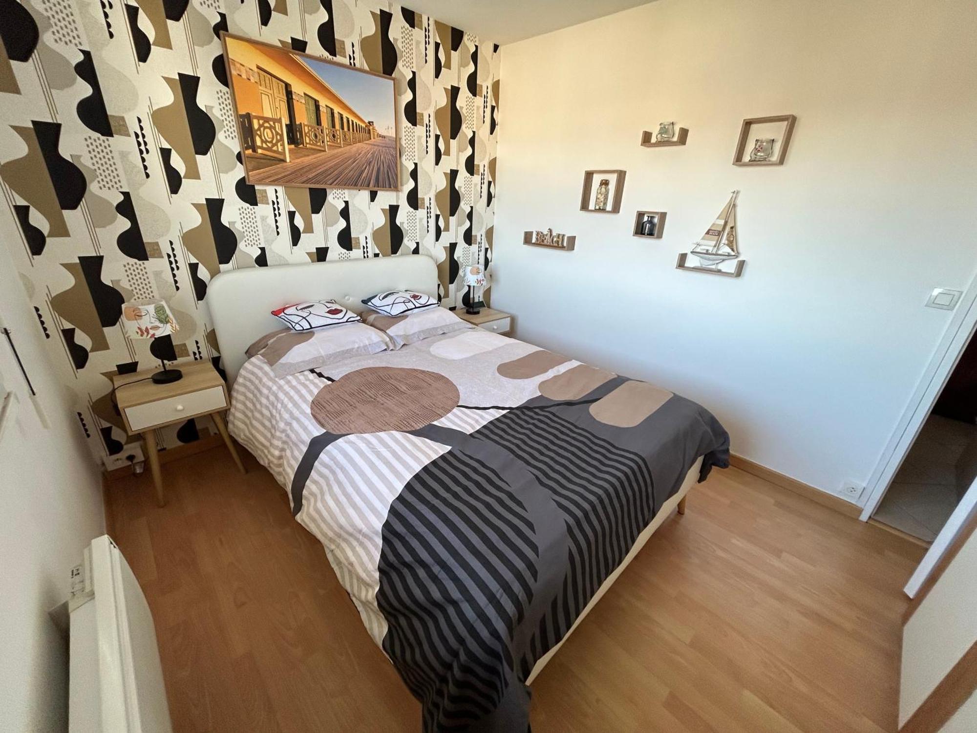 Appartement Vue Mer - 30 M De La Plage - 5 Minutes A Pied Du Centre Ville Et Du Casino Villers-sur-Mer Kültér fotó